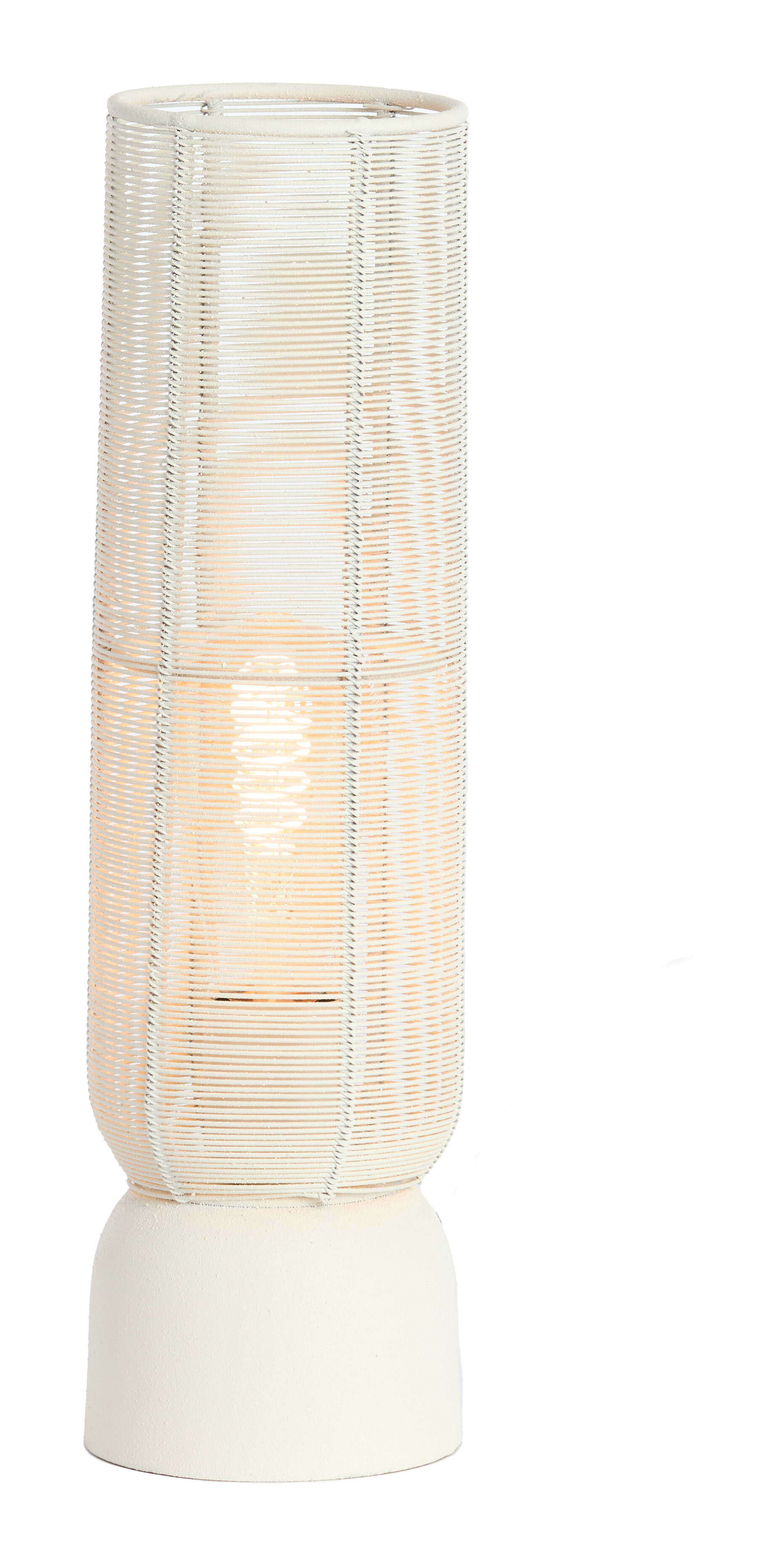 Light & Living Tafellamp Lezuza 40cm - Crème