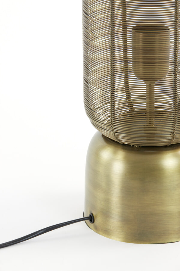 Light & Living Tafellamp 'Lezuza' 60cm, kleur Antiek Brons
