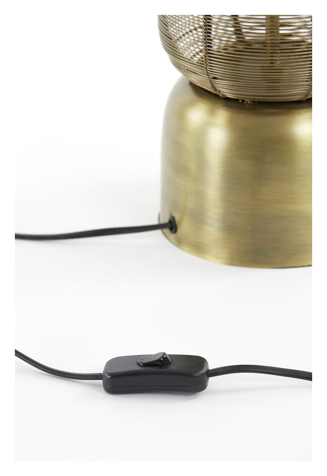 Light & Living Tafellamp 'Lezuza' 60cm, kleur Antiek Brons