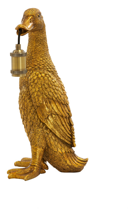 Light & Living Tafellamp 'Duck' 48cm, kleur Antiek Brons