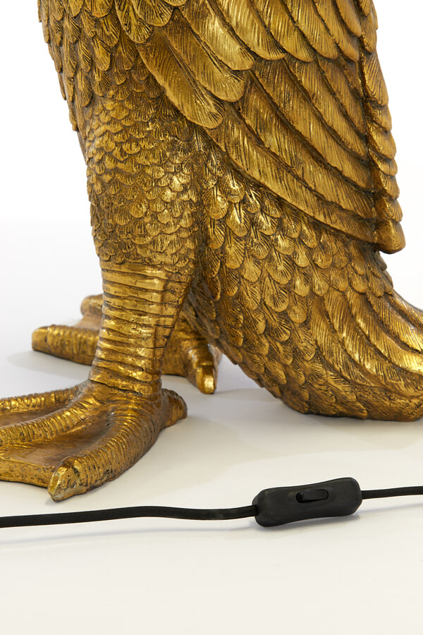 Light & Living Tafellamp 'Duck' 48cm, kleur Antiek Brons