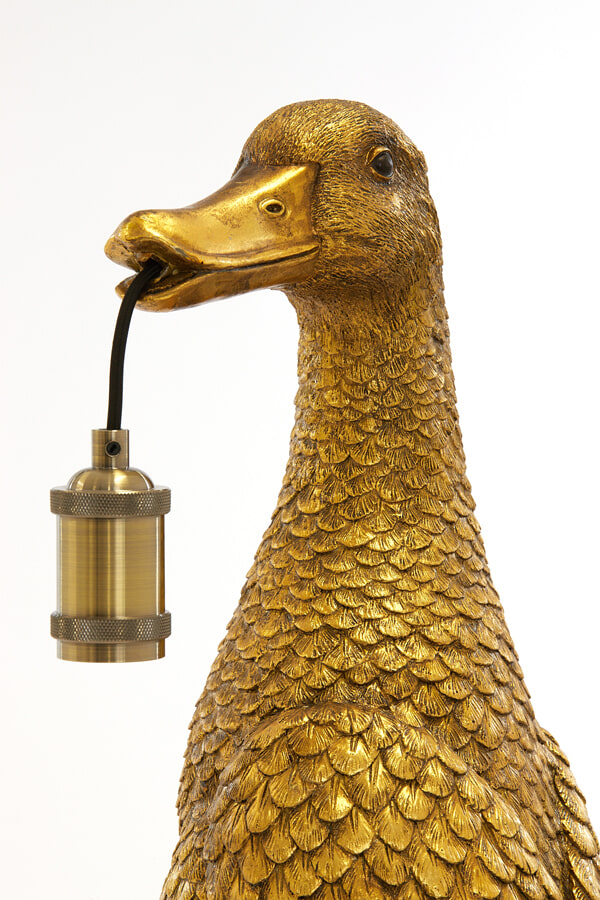 Light & Living Tafellamp 'Duck' 48cm, kleur Antiek Brons