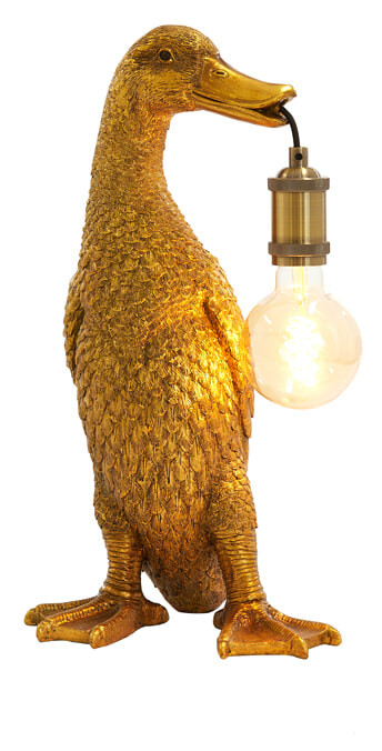 Light & Living Tafellamp 'Duck' 48cm, kleur Antiek Brons