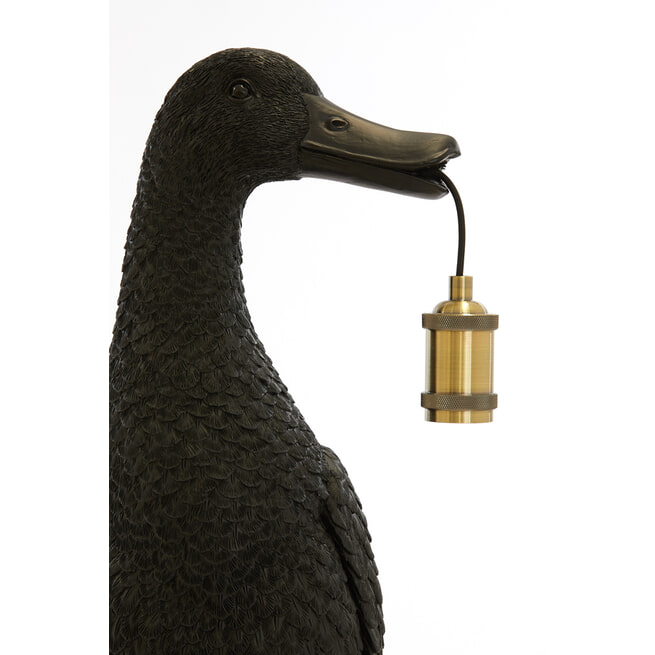 Light & Living Tafellamp 'Duck' kleur Zwart