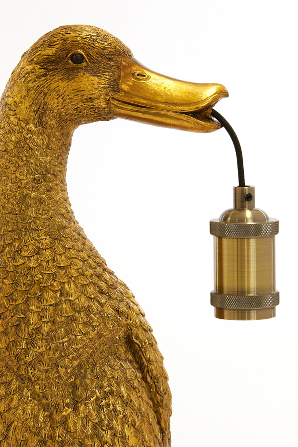 Light & Living Tafellamp 'Duck' kleur Antiek Brons