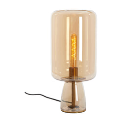 Light & Living Tafellamp 'Lotta' 45cm hoog, kleur Amber/Goud