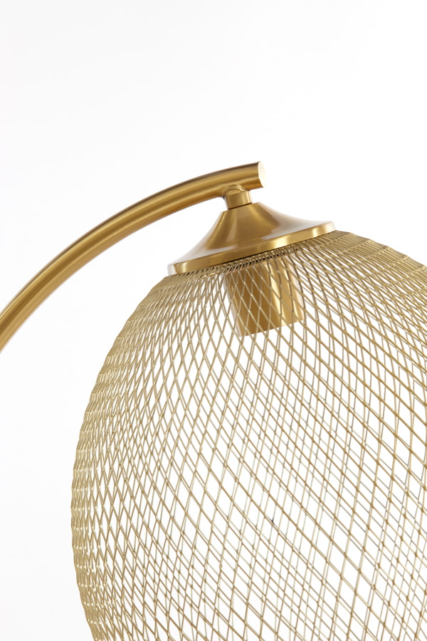 Light & Living Vloerlamp 'Moroc' 160cm hoog, kleur Goud