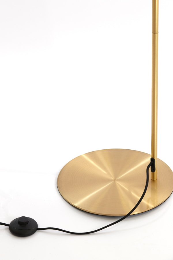 Light & Living Vloerlamp 'Moroc' 160cm hoog, kleur Goud
