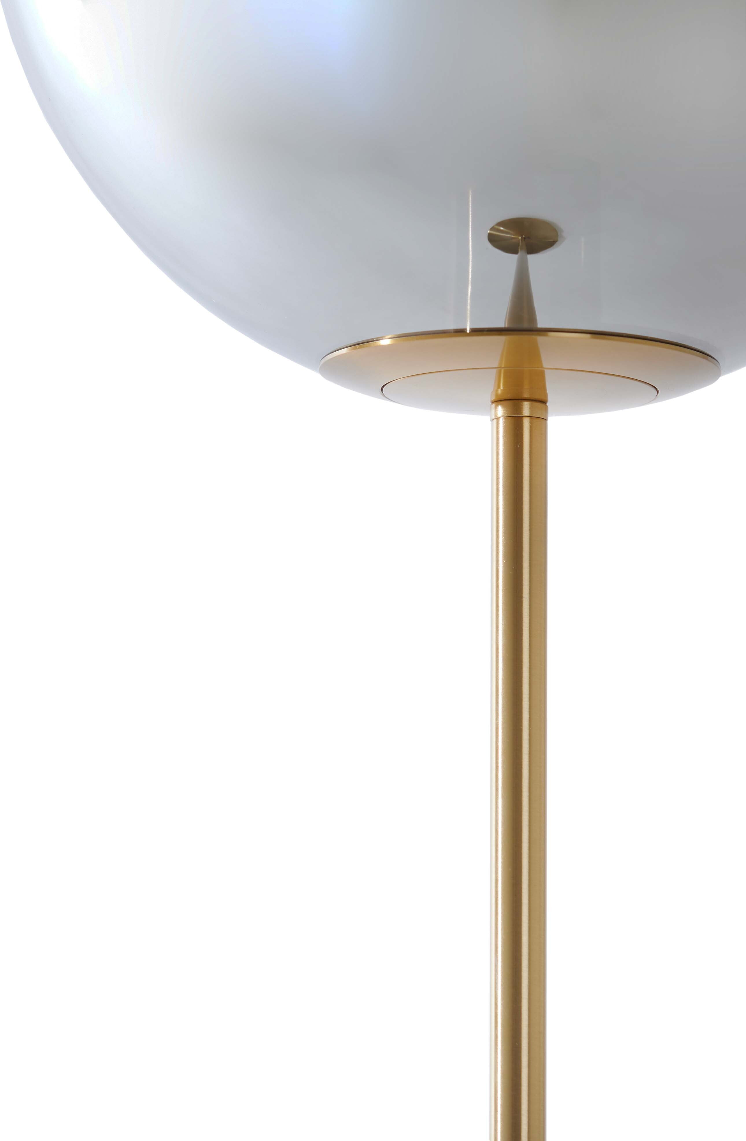 Light & Living Vloerlamp 'Medina' 160cm hoog, kleur Smoke/Goud
