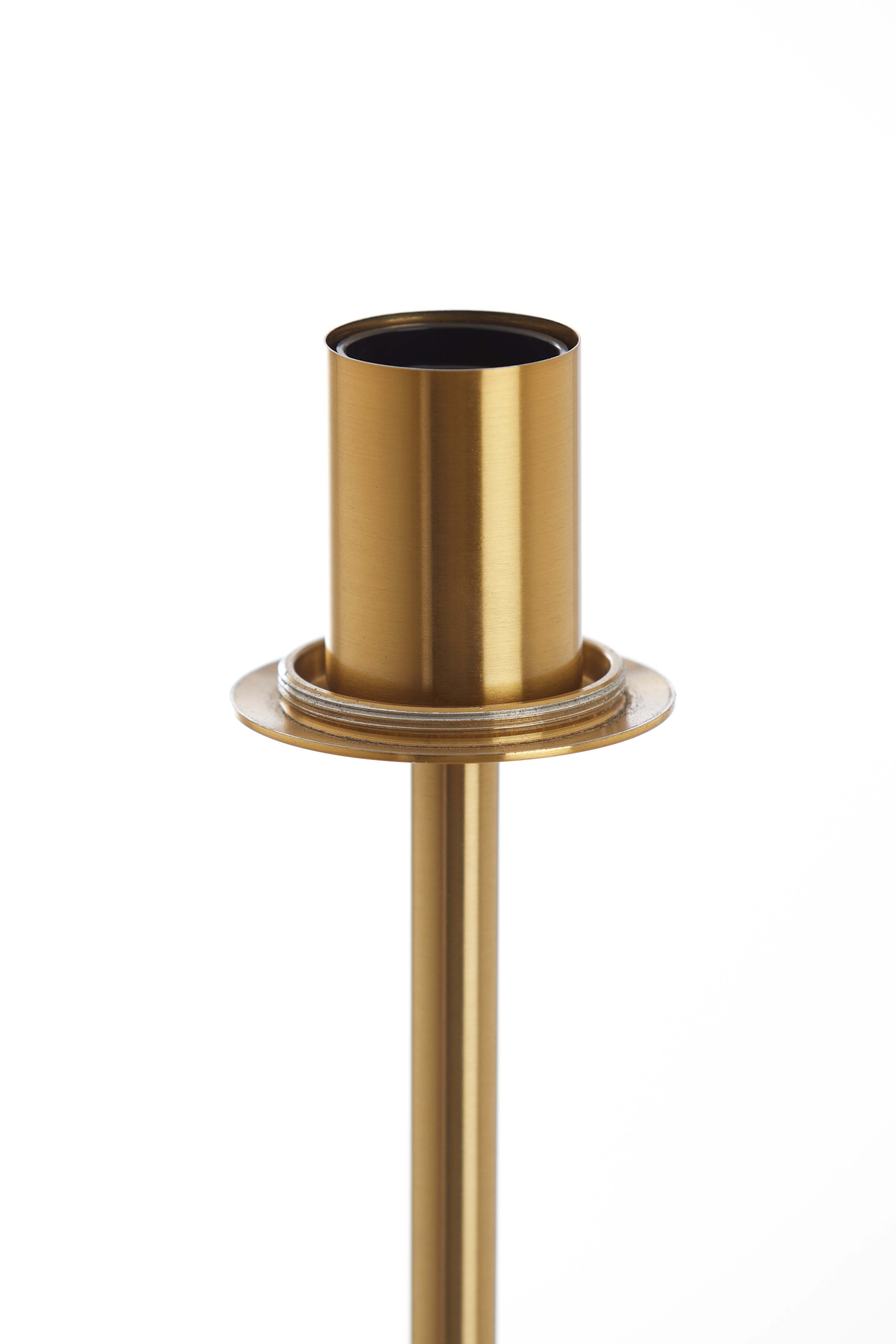 Light & Living Vloerlamp 'Medina' 160cm hoog, kleur Smoke/Goud