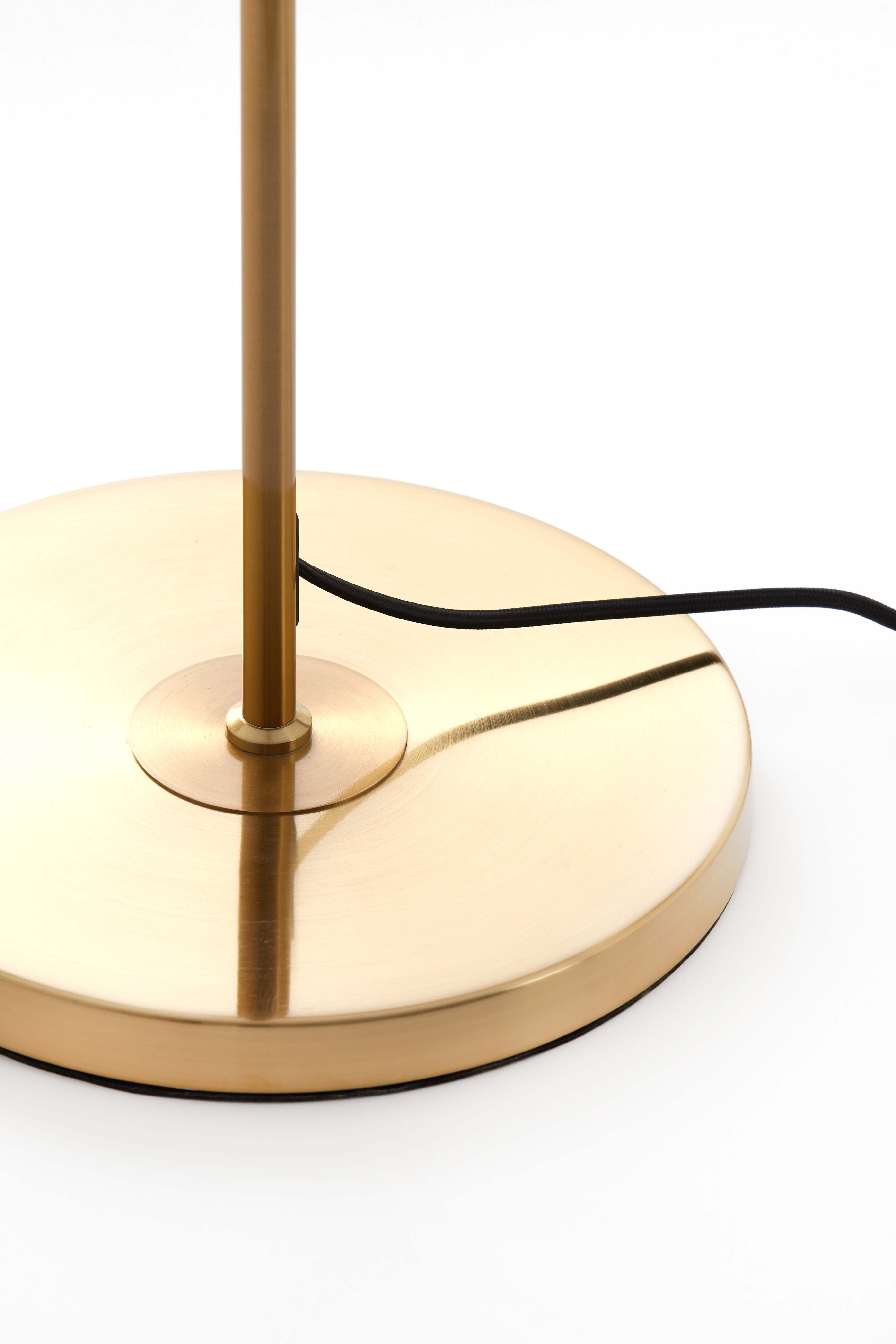 Light & Living Vloerlamp 'Medina' 160cm hoog, kleur Smoke/Goud