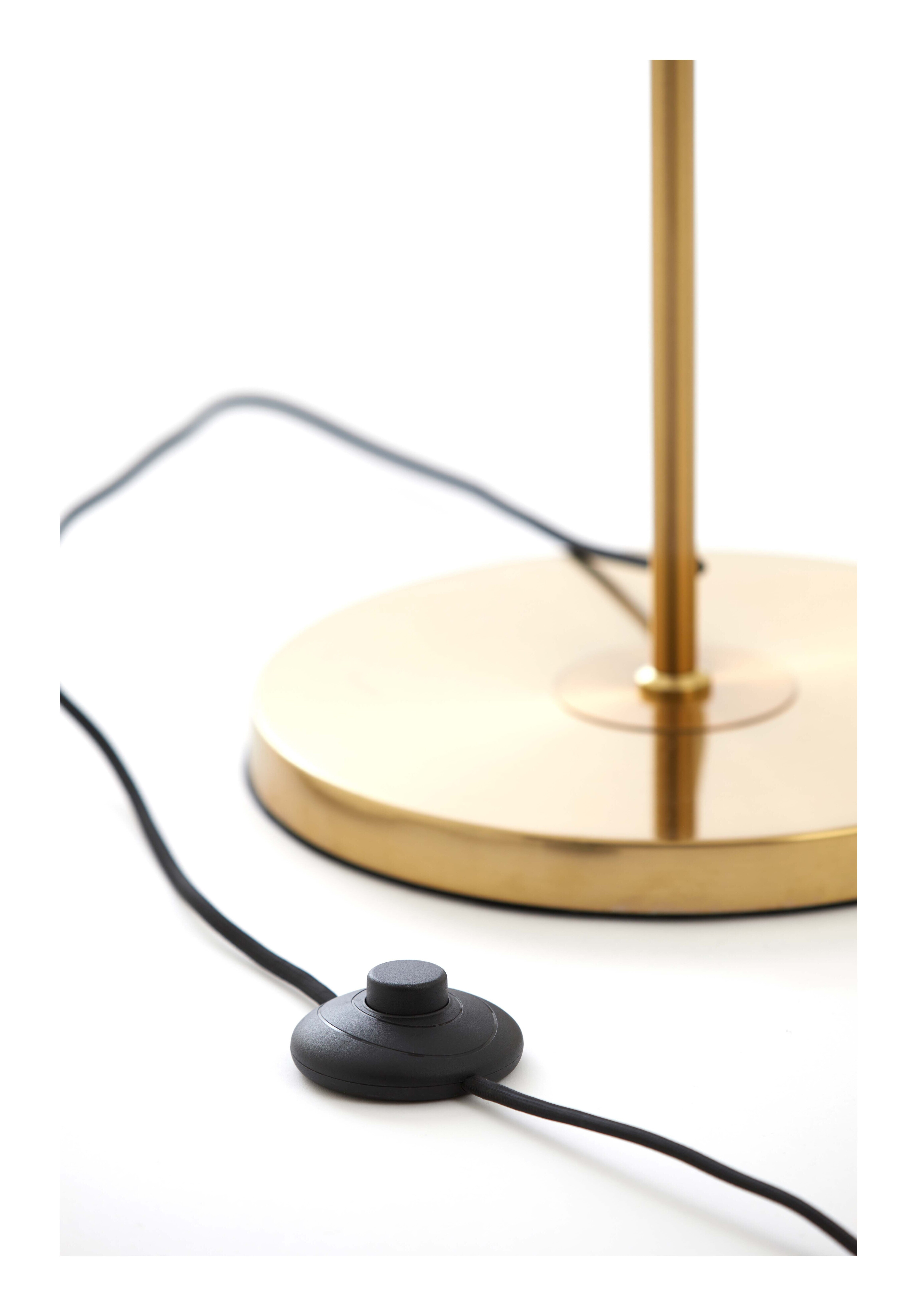 Light & Living Vloerlamp 'Medina' 160cm hoog, kleur Smoke/Goud