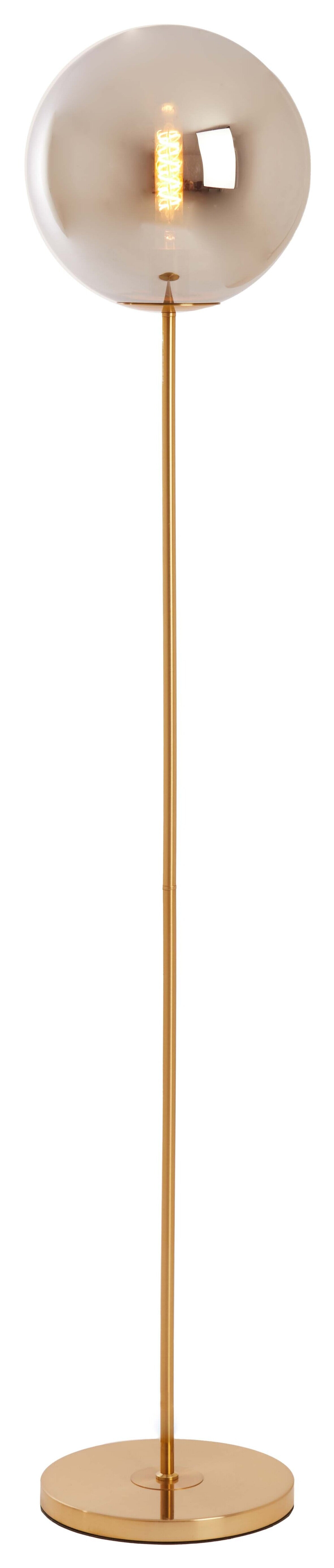 Light & Living Vloerlamp 'Medina' 160cm hoog, kleur Smoke/Goud
