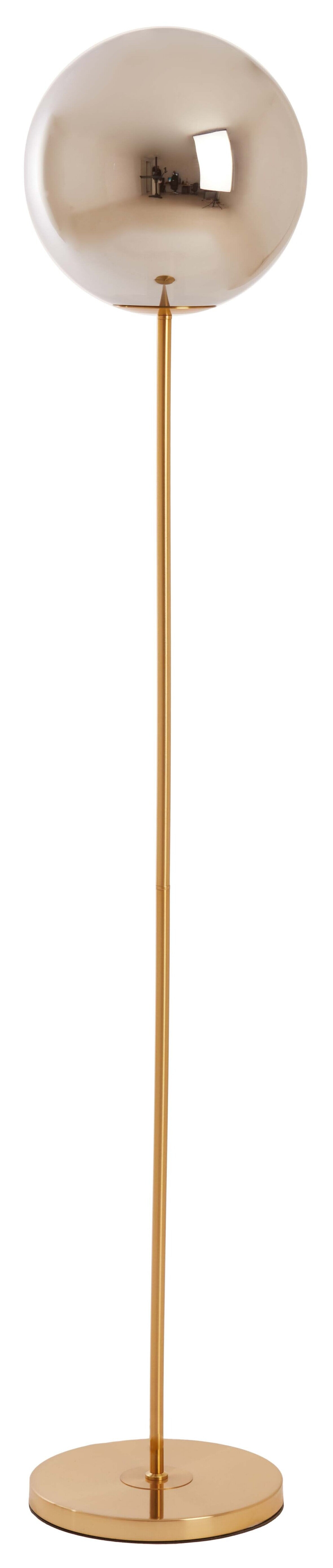 Light & Living Vloerlamp 'Medina' 160cm hoog, kleur Smoke/Goud