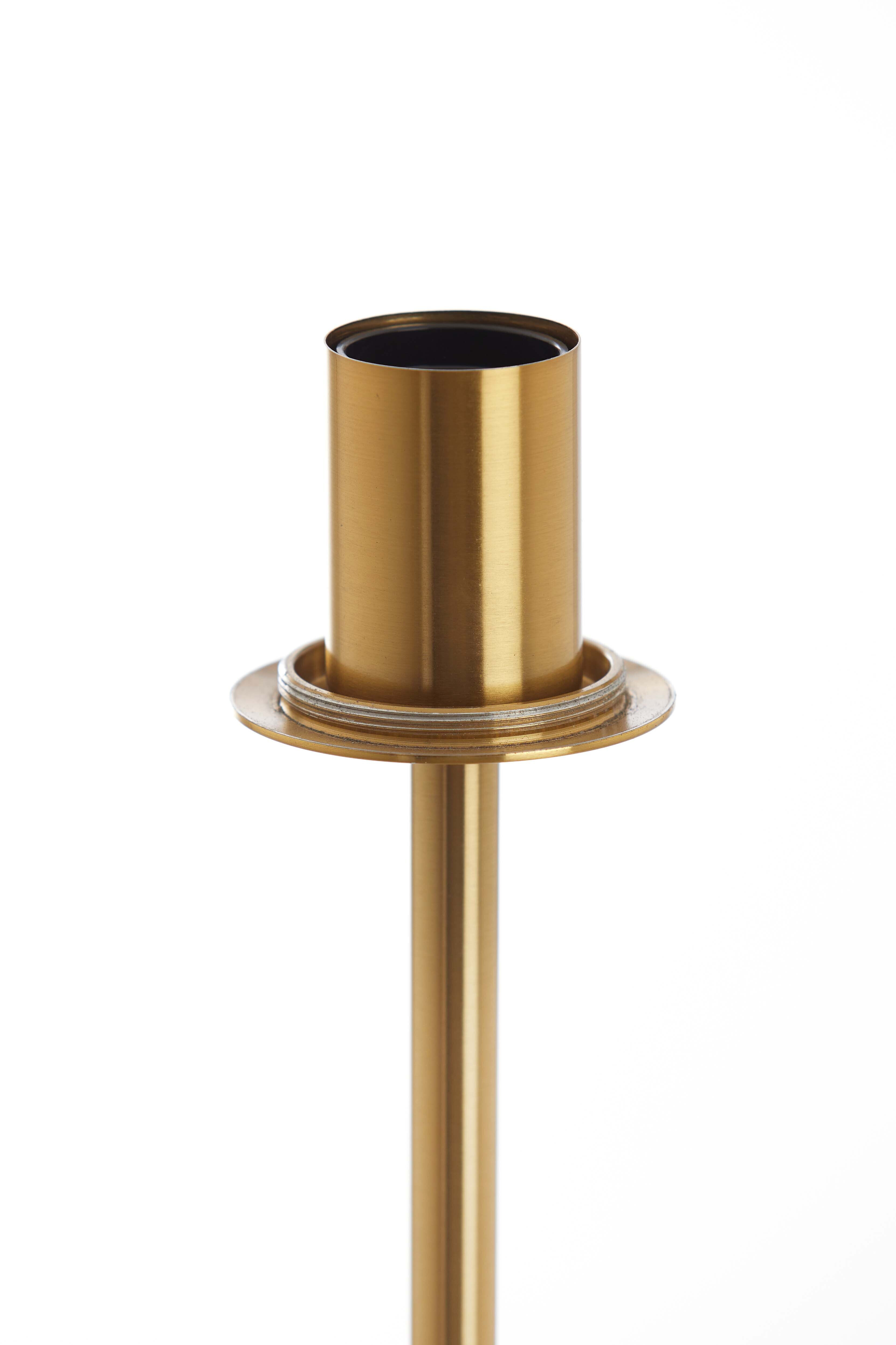 Light & Living Vloerlamp 'Medina' 160cm hoog, kleur Amber/Goud
