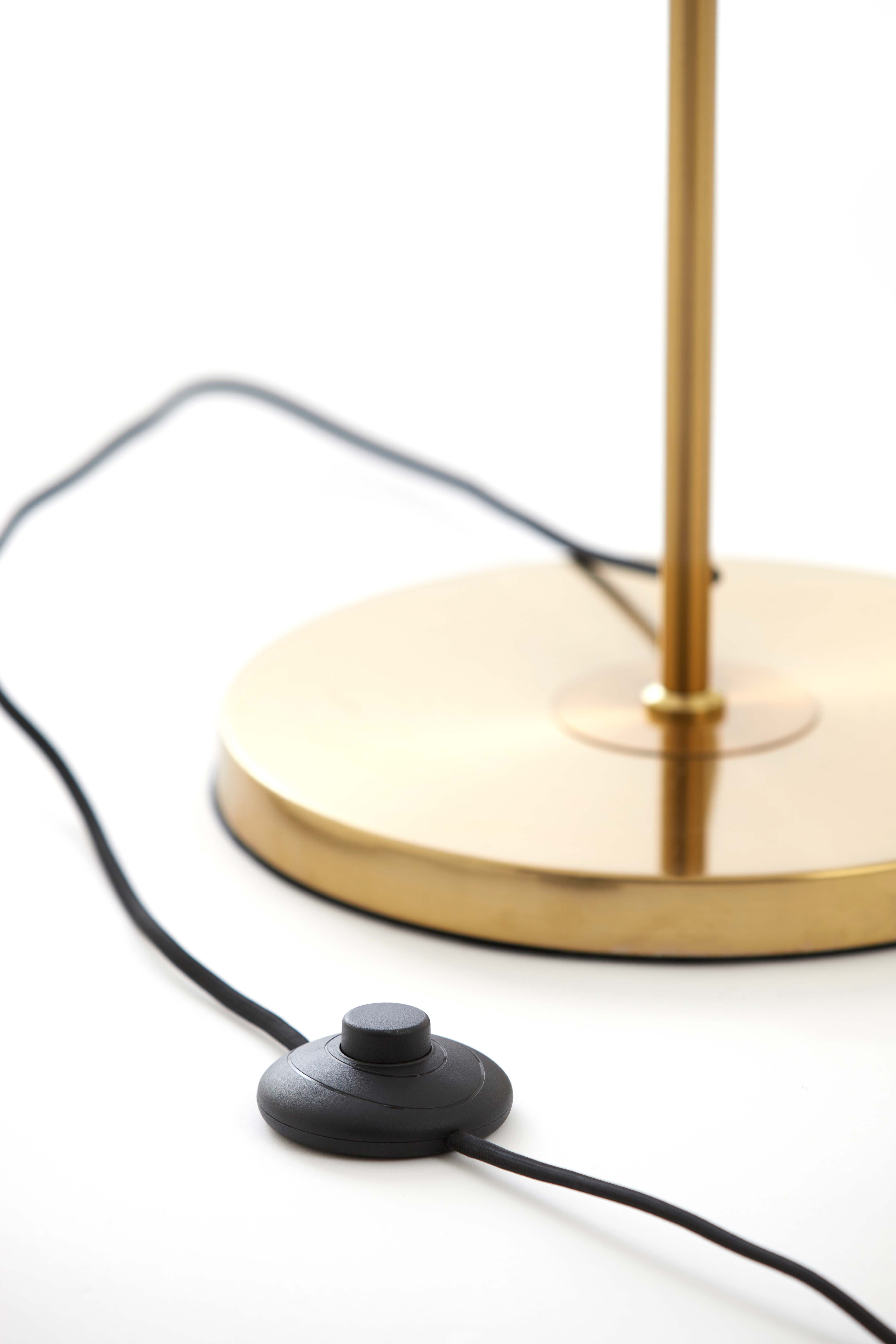 Light & Living Vloerlamp 'Medina' 160cm hoog, kleur Amber/Goud