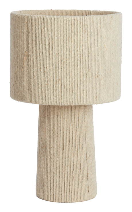 Light & Living Tafellamp Pitino Jute, 51cm - Crème