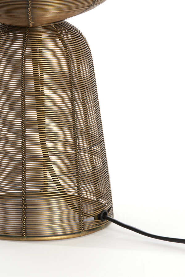 Light & Living Tafellamp 'Aboso' 42cm, kleur Antiek Brons
