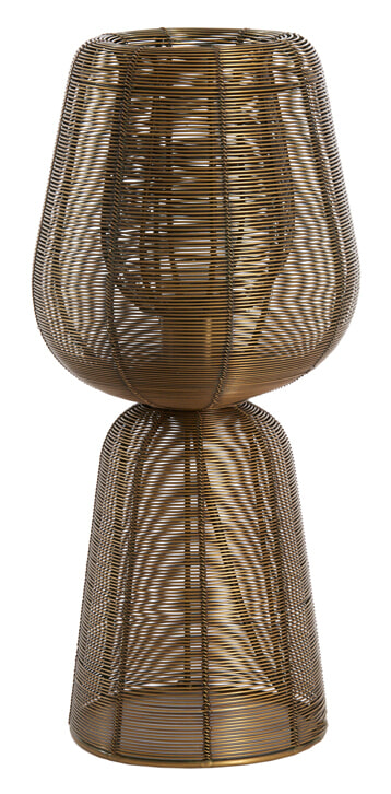 Light & Living Tafellamp 'Aboso' 42cm, kleur Antiek Brons