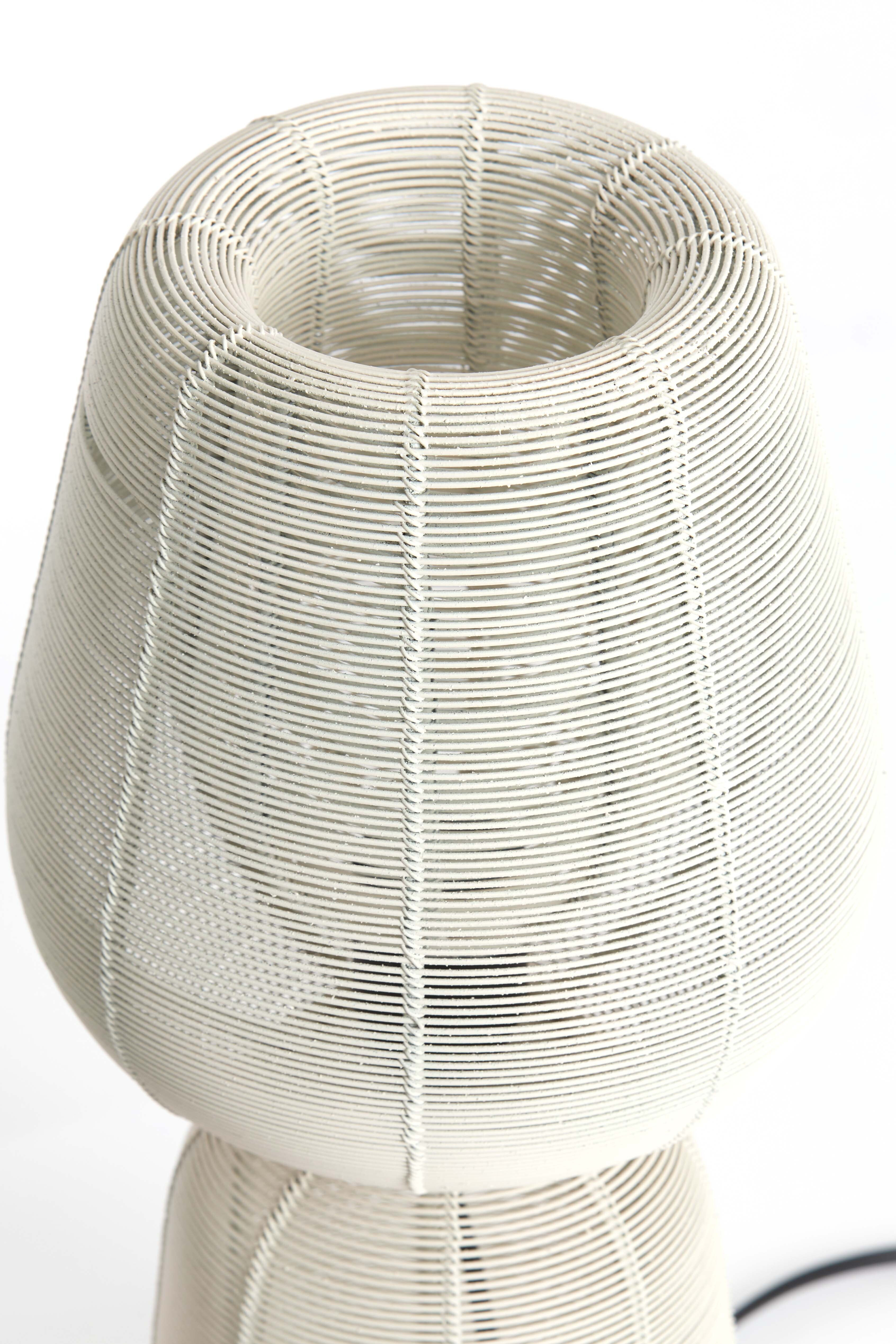 Light & Living Tafellamp 'Aboso' 42cm, kleur Crème