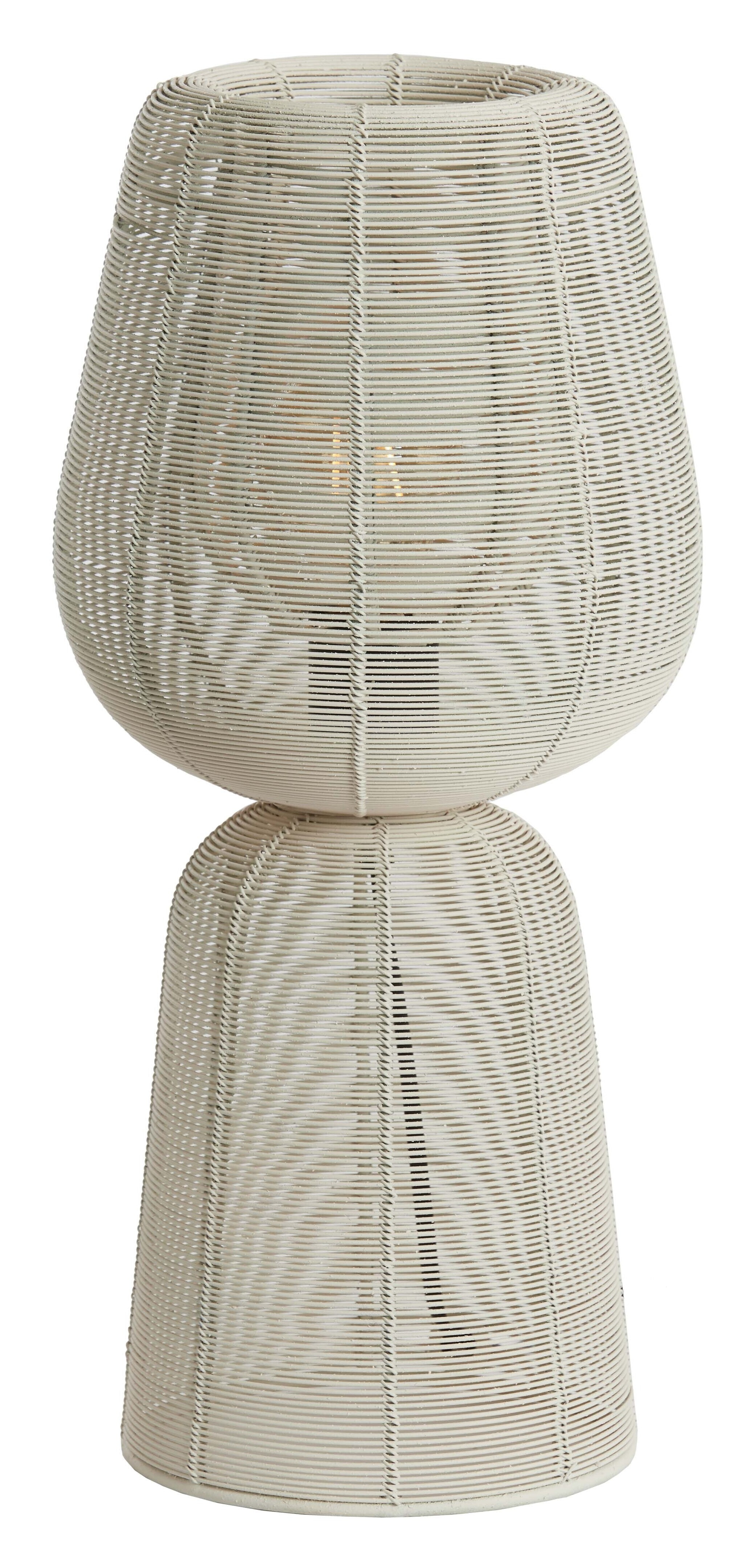 Light & Living Tafellamp 'Aboso' 42cm, kleur Crème