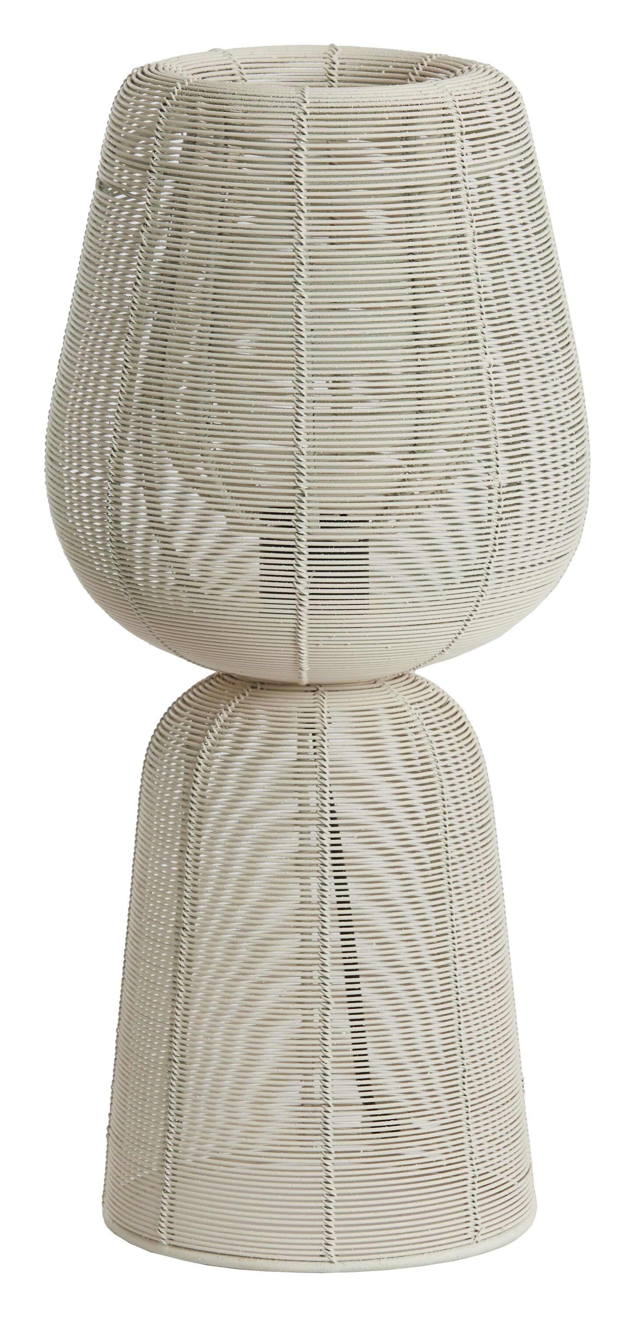 Light & Living Tafellamp 'Aboso' 42cm, kleur Crème