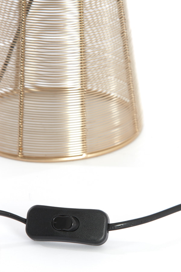 Light & Living Tafellamp 'Aboso' 42cm, kleur Goud