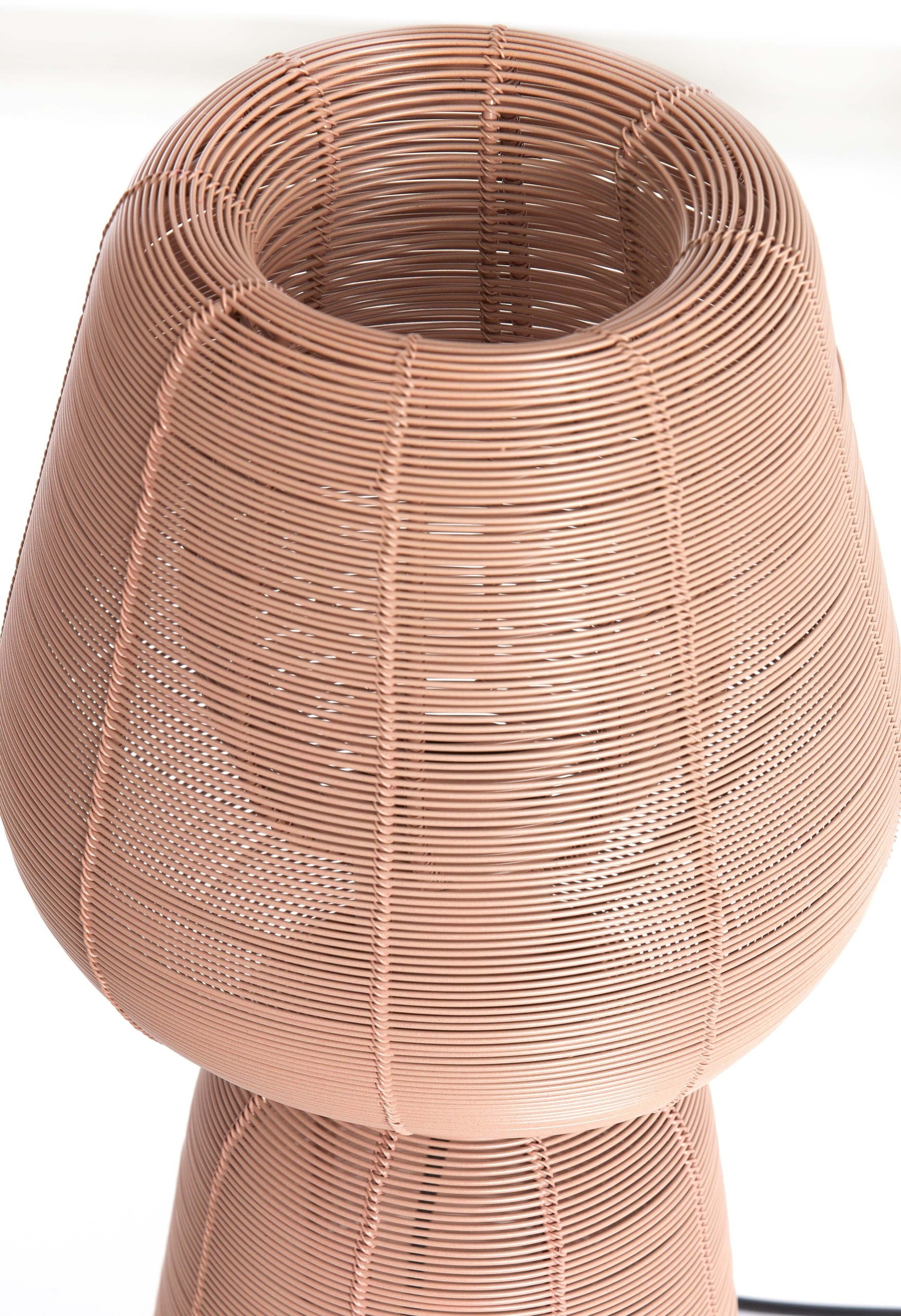 Light & Living Tafellamp 'Aboso' 42cm, kleur Terra