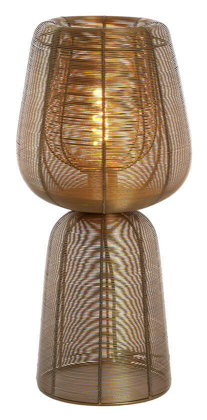 Light & Living Tafellamp 'Aboso' 54cm, kleur Antiek Brons