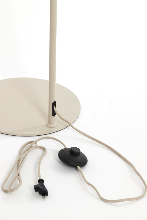 Light & Living Vloerlamp 'Elati' 156cm hoog, kleur Zand