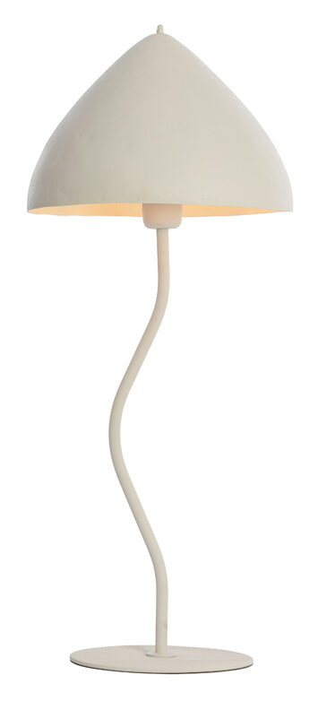 Light & Living Tafellamp 'Elimo' 67cm, kleur Mat Crème