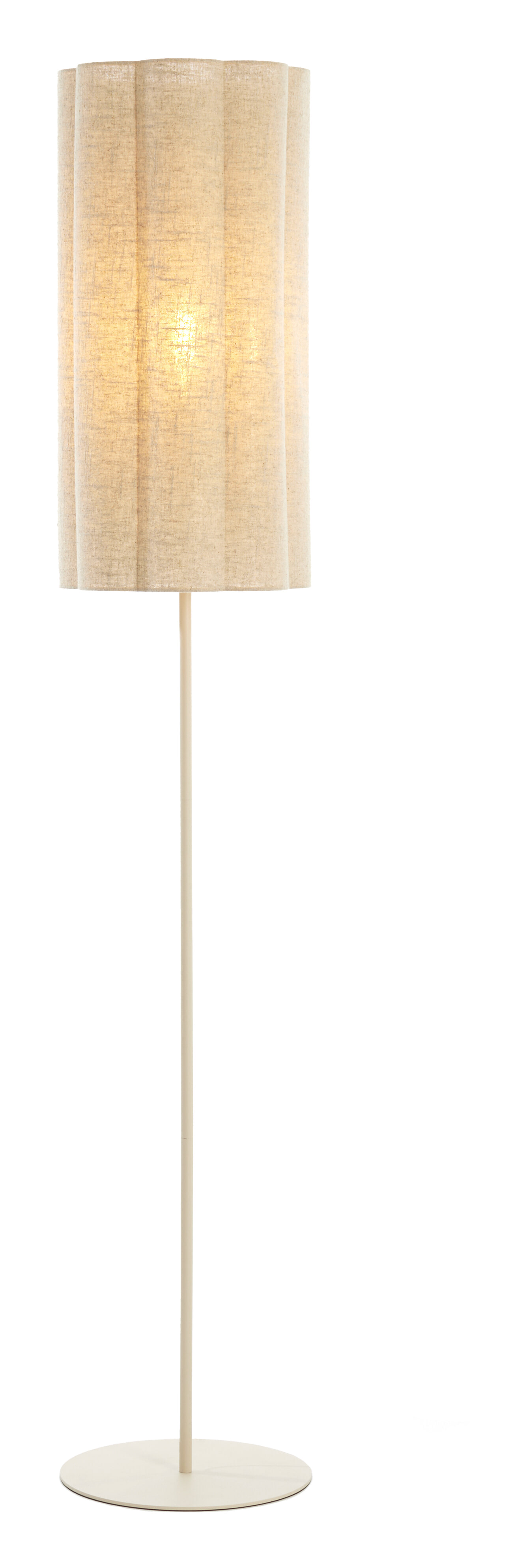 Light & Living Vloerlamp 'Fringe' 165cm, kleur Naturel