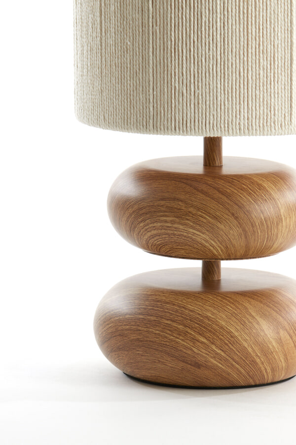 Light & Living Tafellamp 'Danialo' 50cm, kleur Naturel