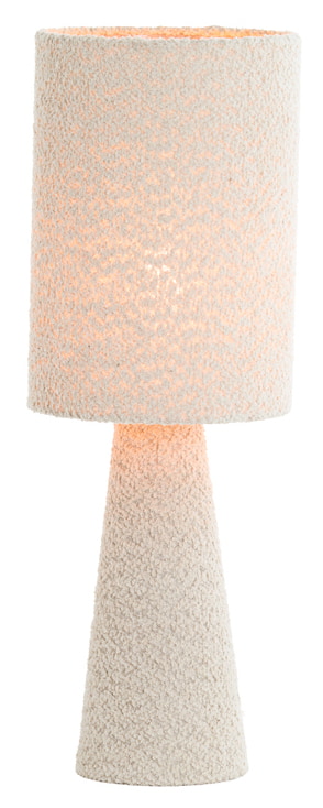 Light & Living Tafellamp 'Micky' Bouclé 58cm, kleur Zand