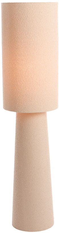 Light & Living Vloerlamp 'Mikkel' Bouclé, 165cm, kleur Zand