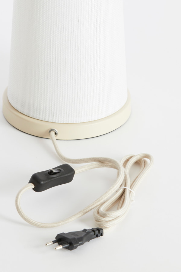 Light & Living Tafellamp 'Fyon' 38cm hoog, kleur Beige