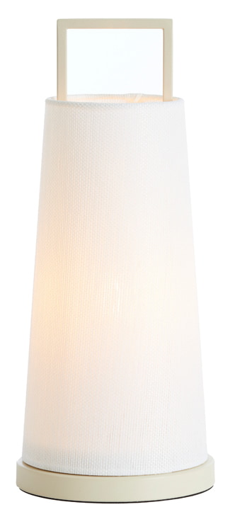 Light & Living Tafellamp 'Fyon' 38cm hoog, kleur Beige