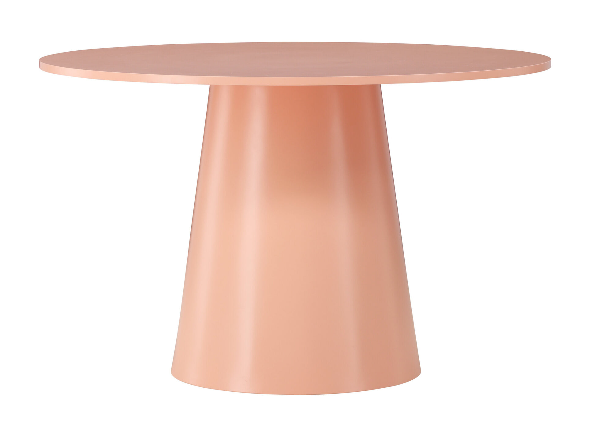 Nohr Ronde Eettafel 'Mikeisha' MDF, 120cm, kleur Peach