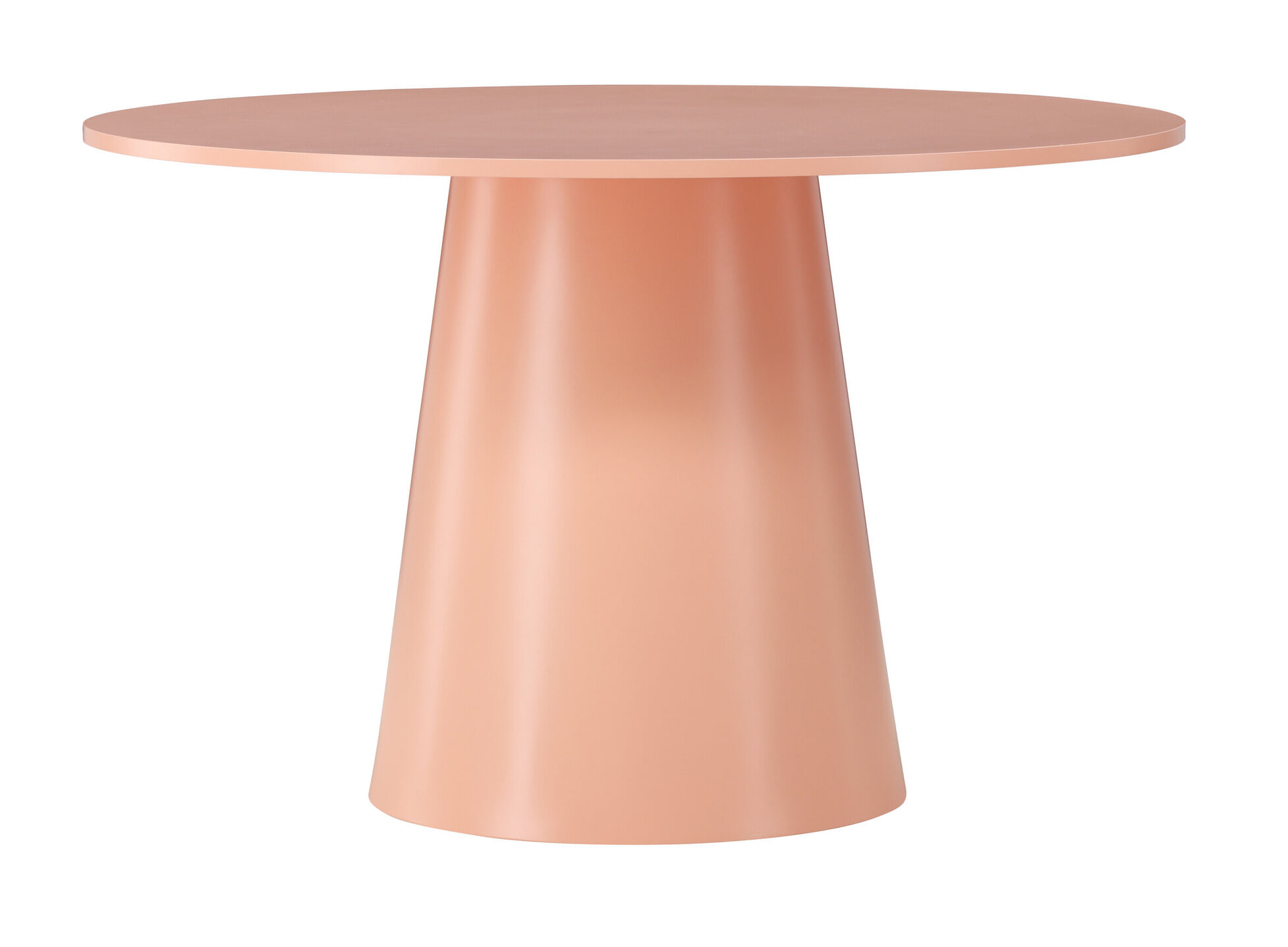 Nohr Ronde Eettafel 'Mikeisha' MDF, 120cm, kleur Peach