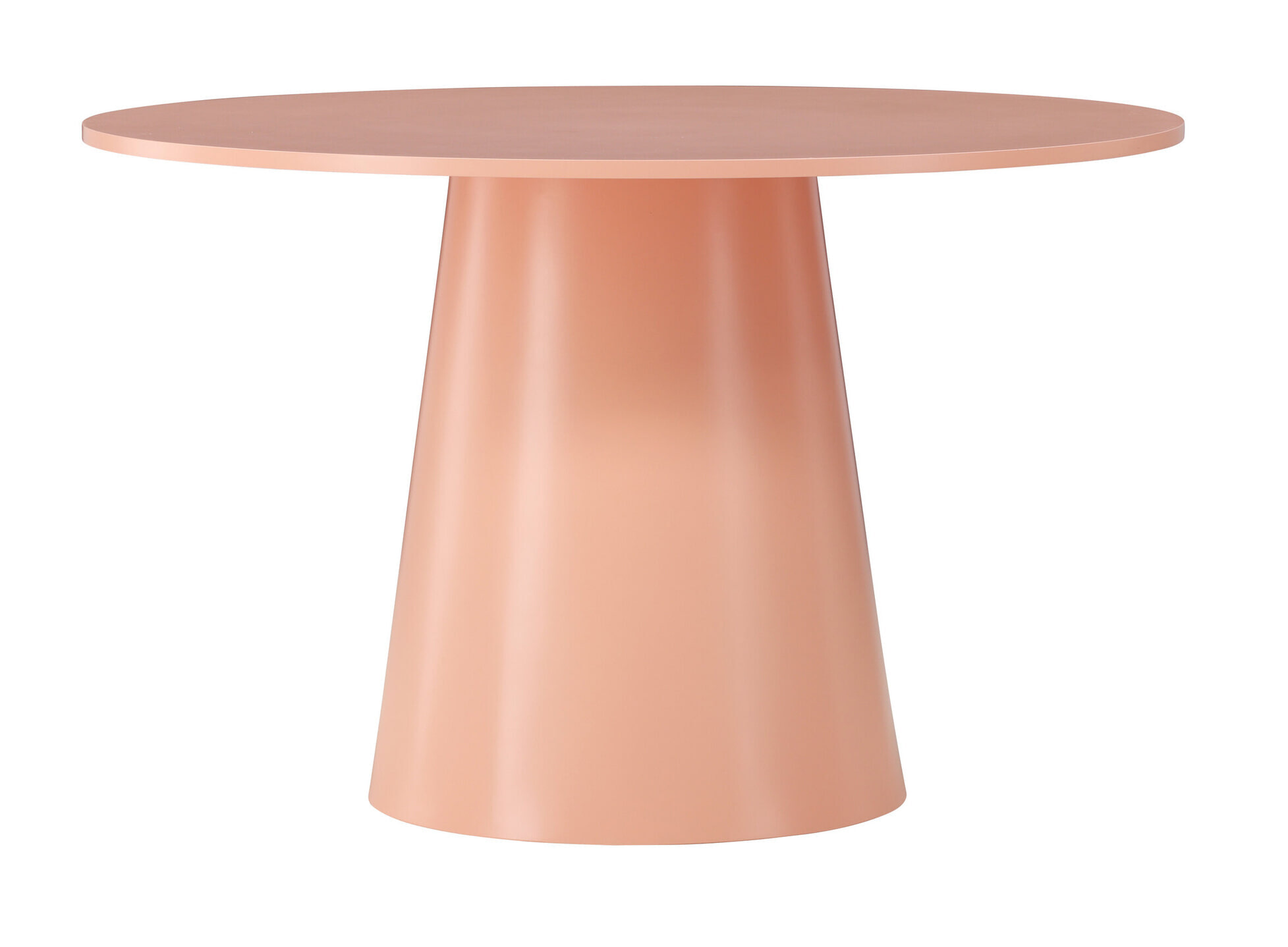 Nohr Ronde Eettafel 'Mikeisha' MDF, 120cm, kleur Peach