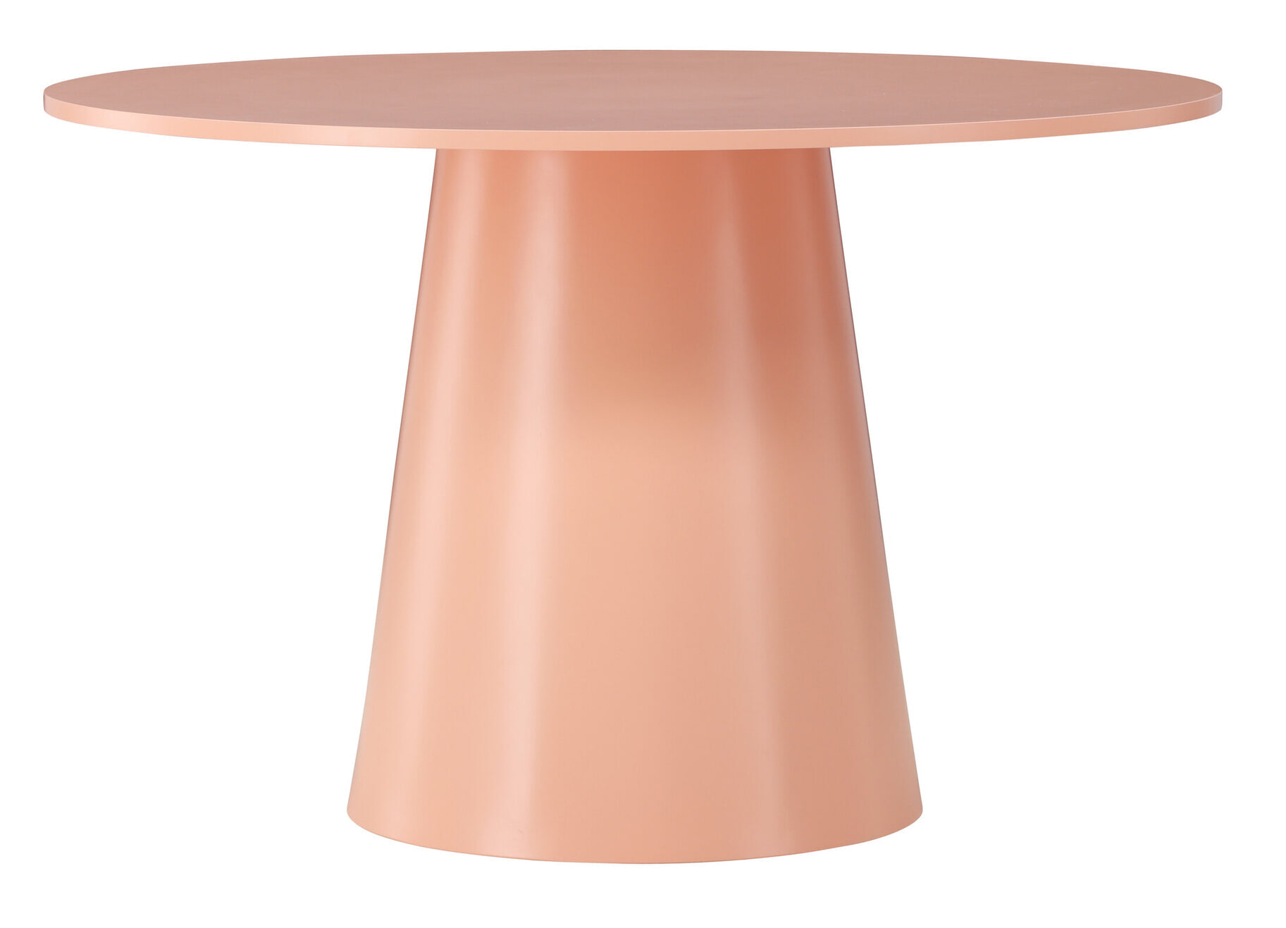 Nohr Ronde Eettafel 'Mikeisha' MDF, 120cm, kleur Peach