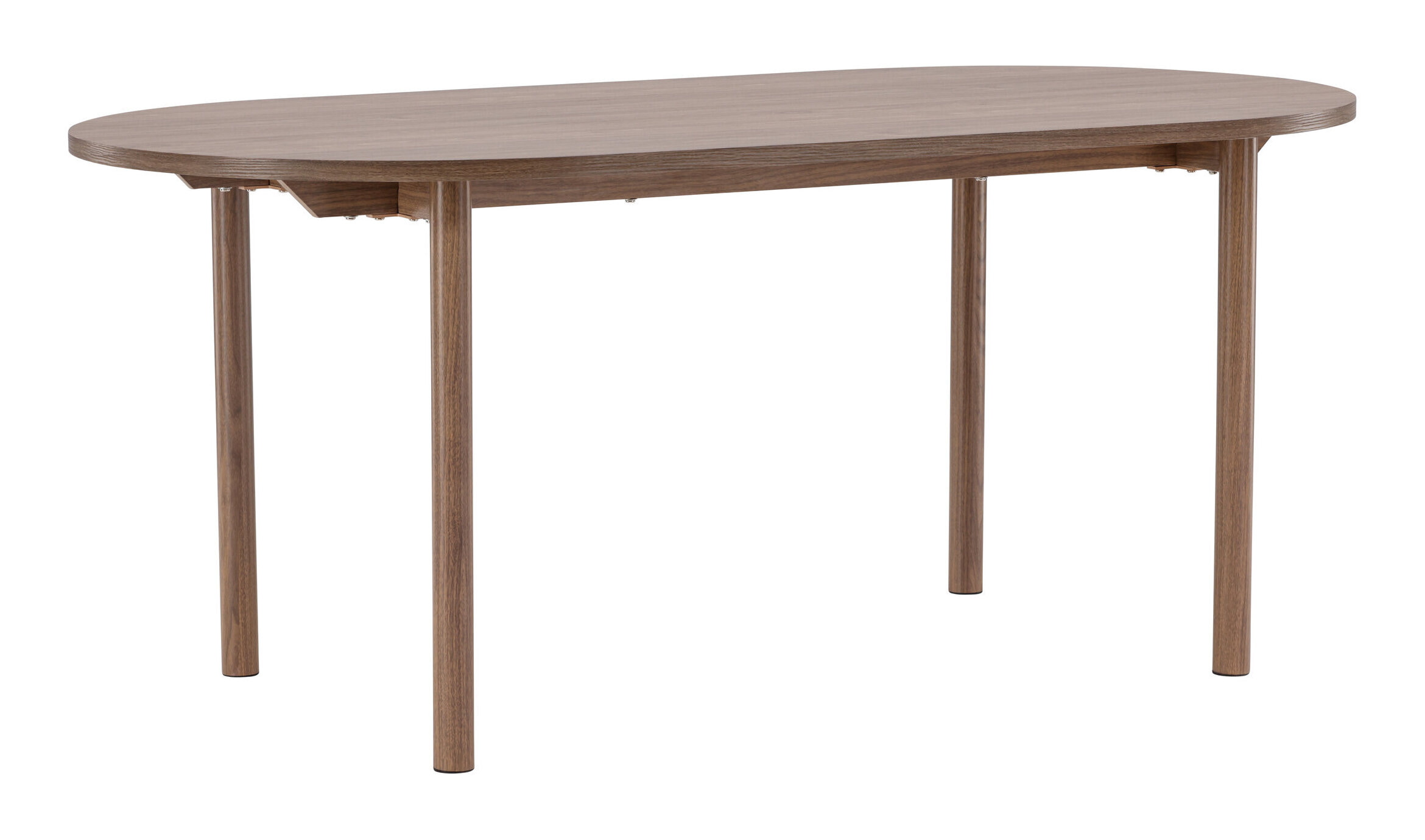 Nohr Ovale Eettafel 'Brandee' 180 x 90cm, kleur Bruin