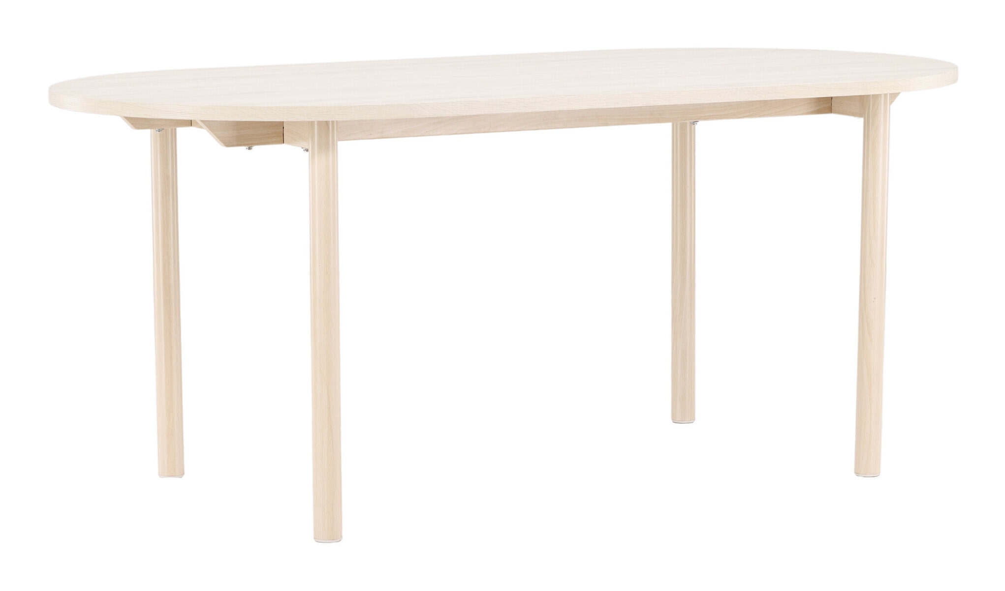 Nohr Ovale Eettafel 'Brandee' 180 x 90cm, kleur Whitewash