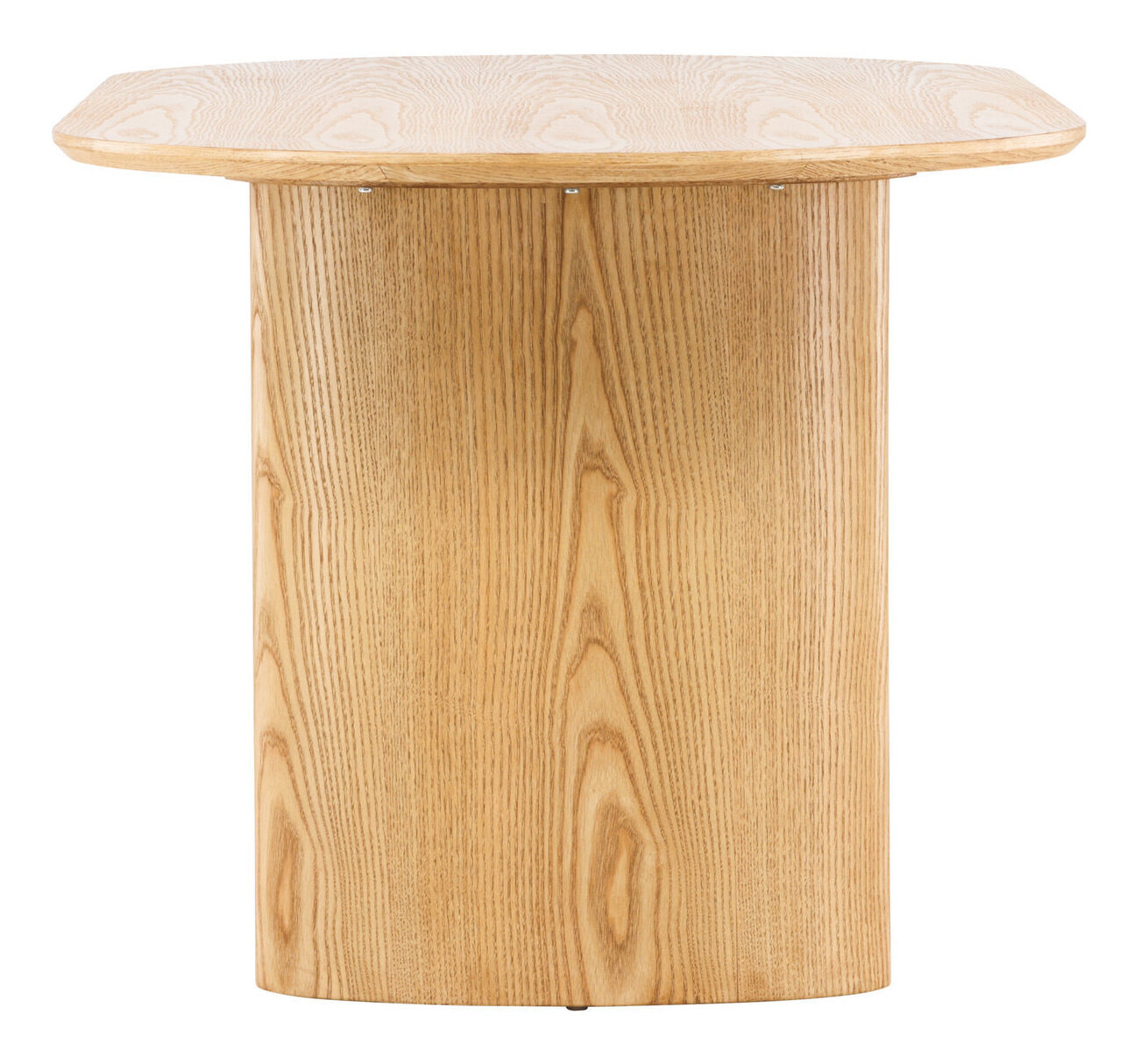 Nohr Ovale Eettafel 'Analuisa' MDF, 180 x 75cm, kleur Naturel