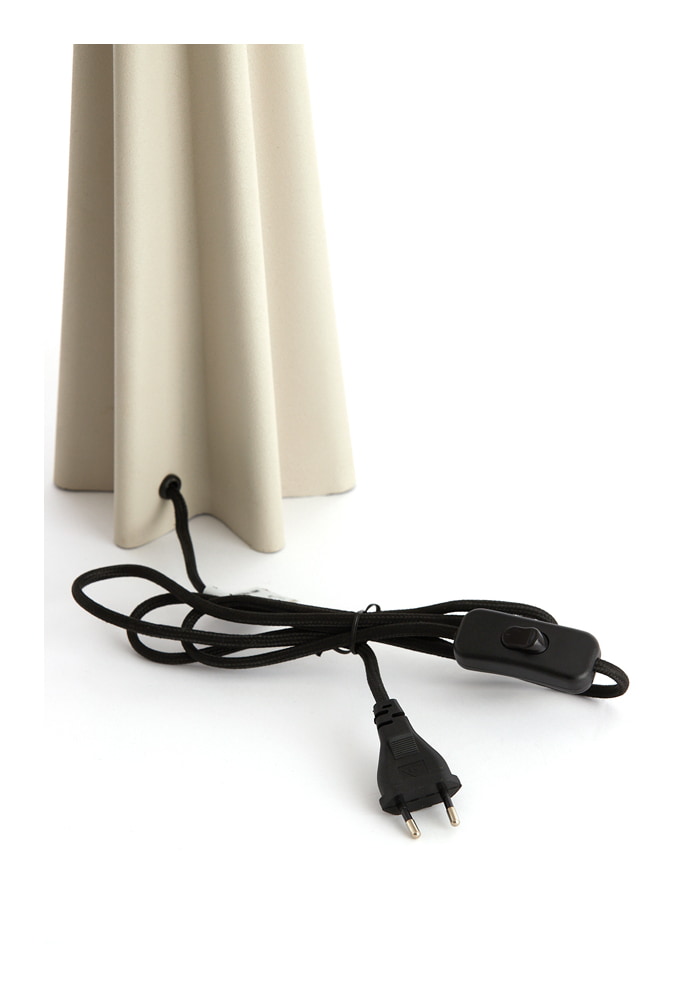 Light & Living Tafellamp 'Cukai' 49cm, kleur Mat Beige