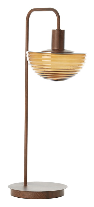 Light & Living Tafellamp 'Baylie' 61cm, kleur Bruin