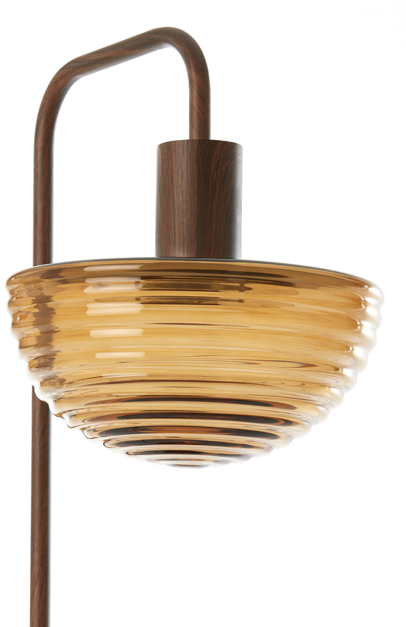 Light & Living Tafellamp 'Baylie' 61cm, kleur Bruin