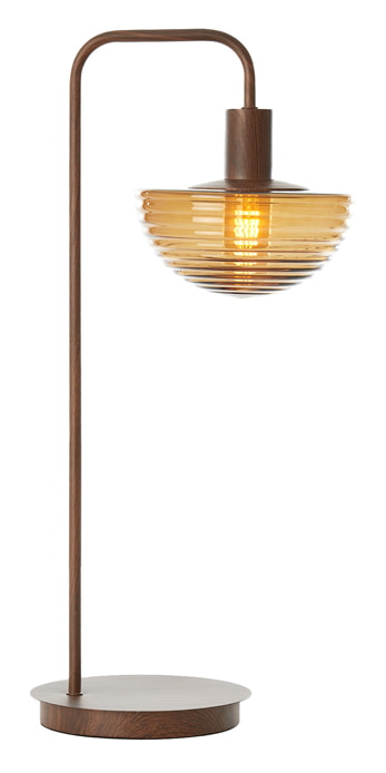 Light & Living Tafellamp 'Baylie' 61cm, kleur Bruin
