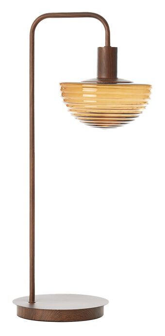 Light & Living Tafellamp Baylie 61cm - Bruin