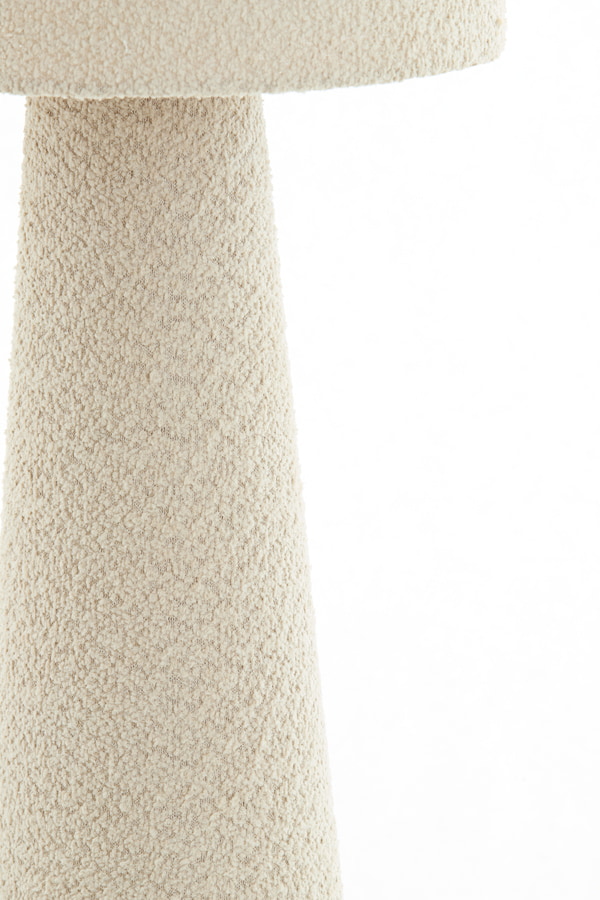 Light & Living Vloerlamp 'Micky' Bouclé, 180cm, kleur Zand